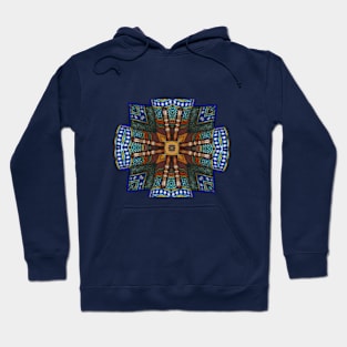 Colorful ornamental photo art design Hoodie